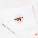 Search for red ribbon bow stickers Rustic