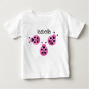 Search for ladybug baby shirts pink