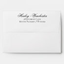 Search for wedding envelopes Black and white