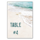 Search for starfish table wedding table cards Ocean
