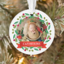 Search for newborn christmas tree decorations Babys first christmas