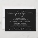Search for ruby wedding anniversary invitations 40 years married