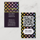 Search for polka dot business cards Fashion