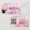 Search for cake pops business cards Baker
