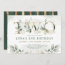 Search for twins 2nd birthday invitations Fall