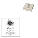 Search for bridal shower rubber stamps Return address