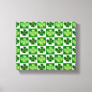 Search for four leaf canvas prints Green