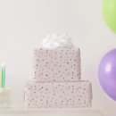 Search for dot wrapping paper Birthday