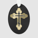 Search for vintage religious christmas tree decorations Cross