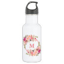 Search for wedding water bottles Girly