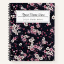 Search for cherry blossom design notebooks Pink