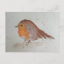 Search for robin painting postcards Bird