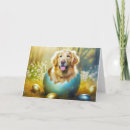 Search for golden retriever easter cards Bunny