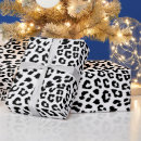 Search for black and white leopard print wrapping paper Animal
