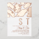 Search for feather wedding invitations Gold