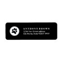 Search for vet return address labels Pet care