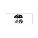 Search for mushroom rubber stamps Toadstool