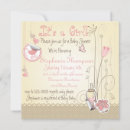 Search for whimsical baby girl shower invitations Flowers