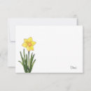 Search for daffodil note cards Green