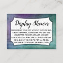 Search for wrapping party invitations Display shower