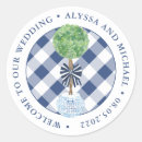 Search for tartan wedding stickers Preppy