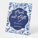 Search for floral wedding tabletop signs Vintage