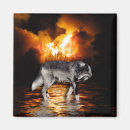 Search for wolf lovers magnets Dog
