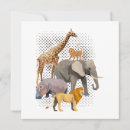 Search for african safari invitations Animal