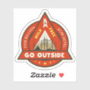 Search for travel wanderlust stickers Camping