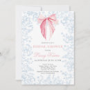 Search for pink bridal shower invitations Botanical