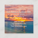 Search for tropical beach business cards Sea