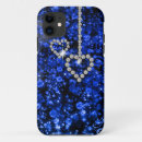 Search for heart diamond iphone cases Black