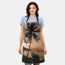 Search for blue palm tree aprons Ocean
