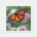 Search for monarch butterfly napkins Danaus plexippus