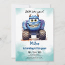 Search for truck birthday invitations Car