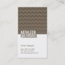 Search for zigzag pattern business cards Consultant
