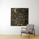 Search for halloween tapestries Black