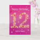 Search for 12th birthday cards Twelve