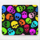 Search for skull bone mousepads Blue