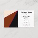 Search for triangle business cards Elegant