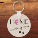 Search for simple dog key rings Paw