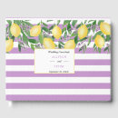 Search for lemon guest books Watercolor lemons