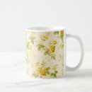 Search for yellow rose mugs Vintage floral