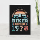 Search for hiking birthday cards Hiker