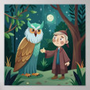 Search for magical night posters Enchanted forest
