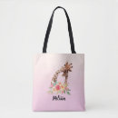 Search for giraffe tote bags Watercolor