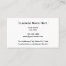 Search for classic business cards Simple
