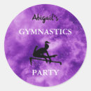 Search for gymnast party stickers Birthday
