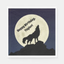 Search for wolf napkins Wild animals
