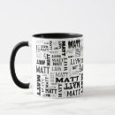 Search for short mugs Black and white